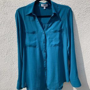 Women's Medium Express Blue Portofino Shirt